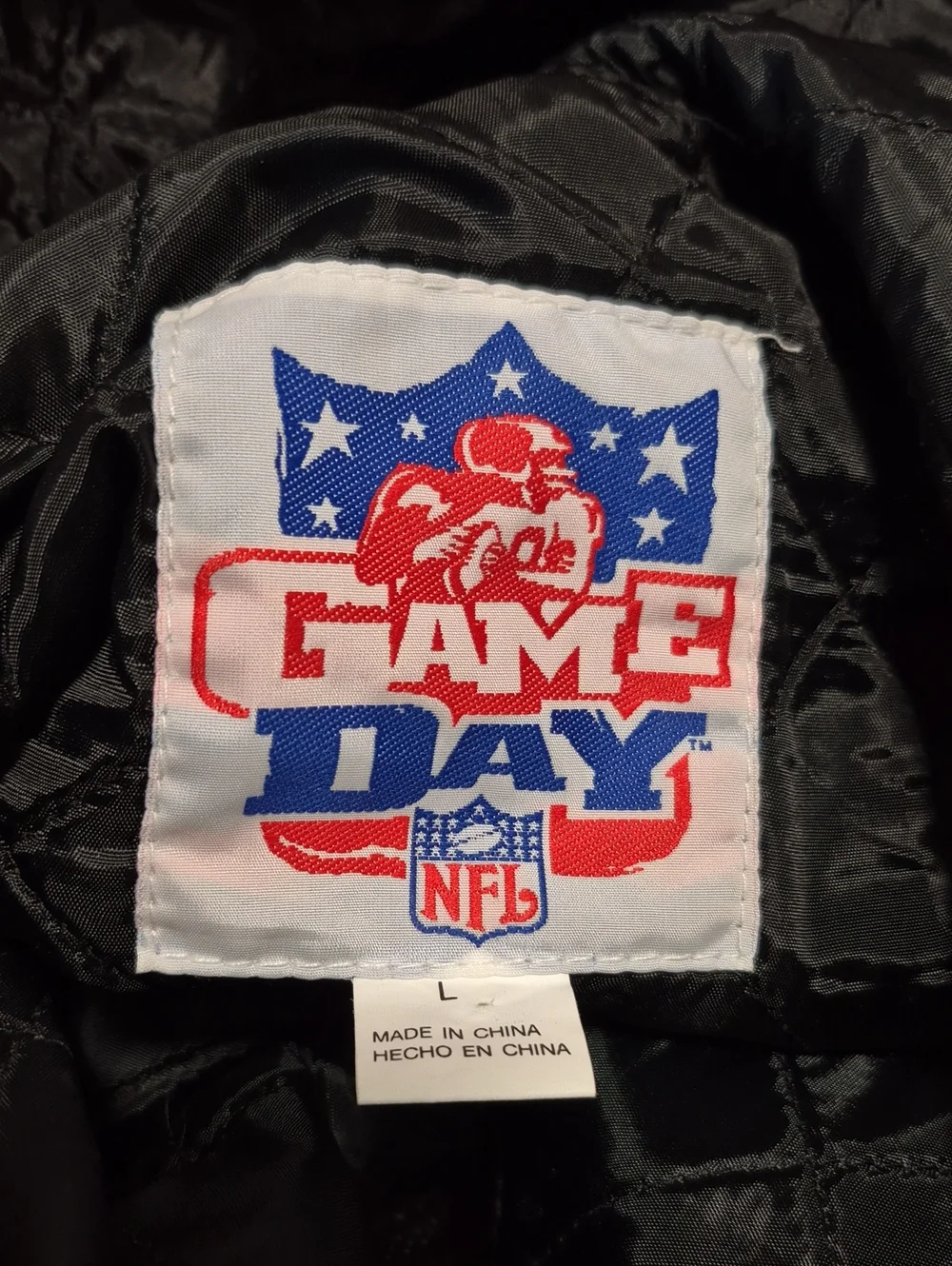 NFL Game Day 49ers Long Insulated Raincoat Sz L Exc Condition